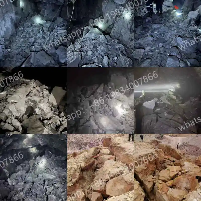 CO2 Blasting Machine & Co2 Stone Breaker & Break Stone Non Explosive Demolition Co2