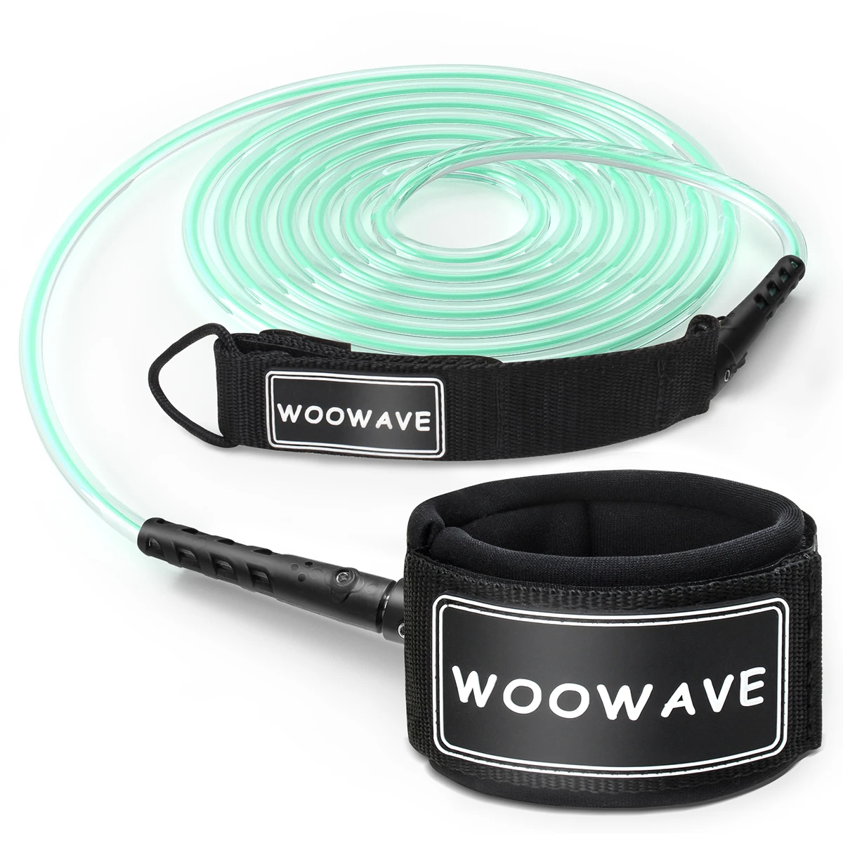 Woowave, заводская цена, дешевая веревка для ног, 10 футов, 8 мм, для серфинга, поводок для продажи