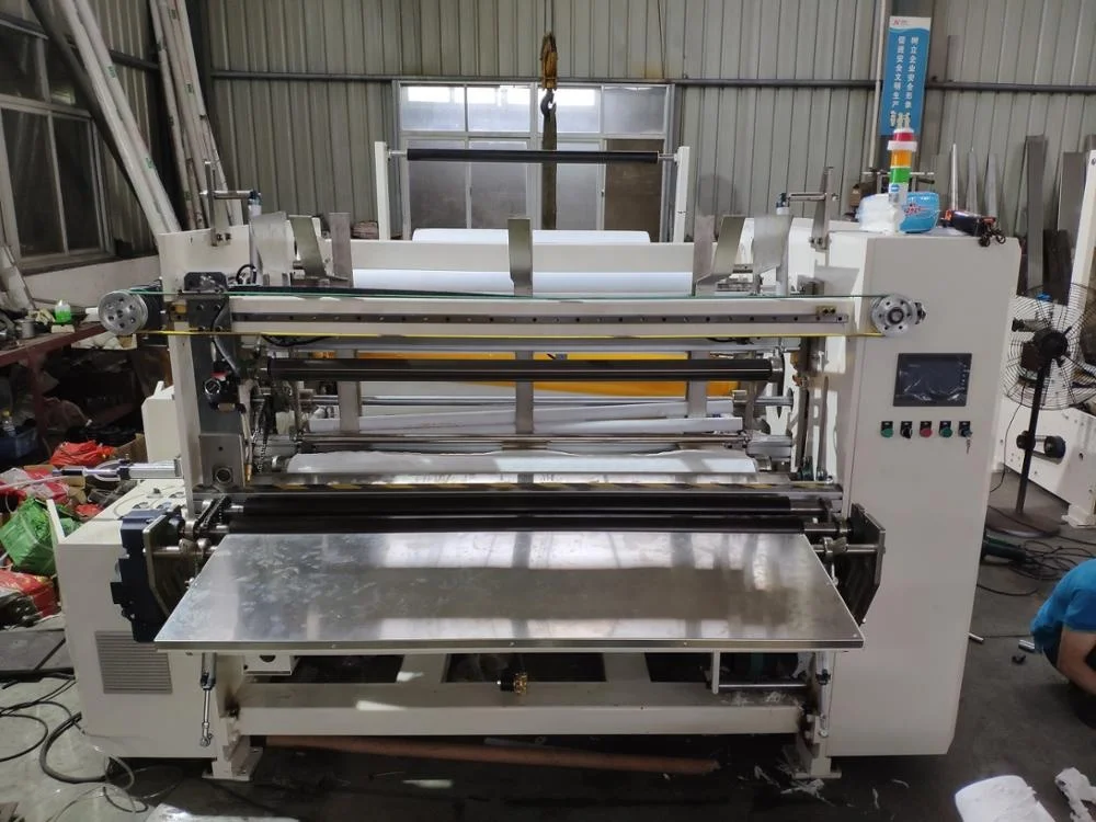 
Full automatic small toilet roll paper processing machine 