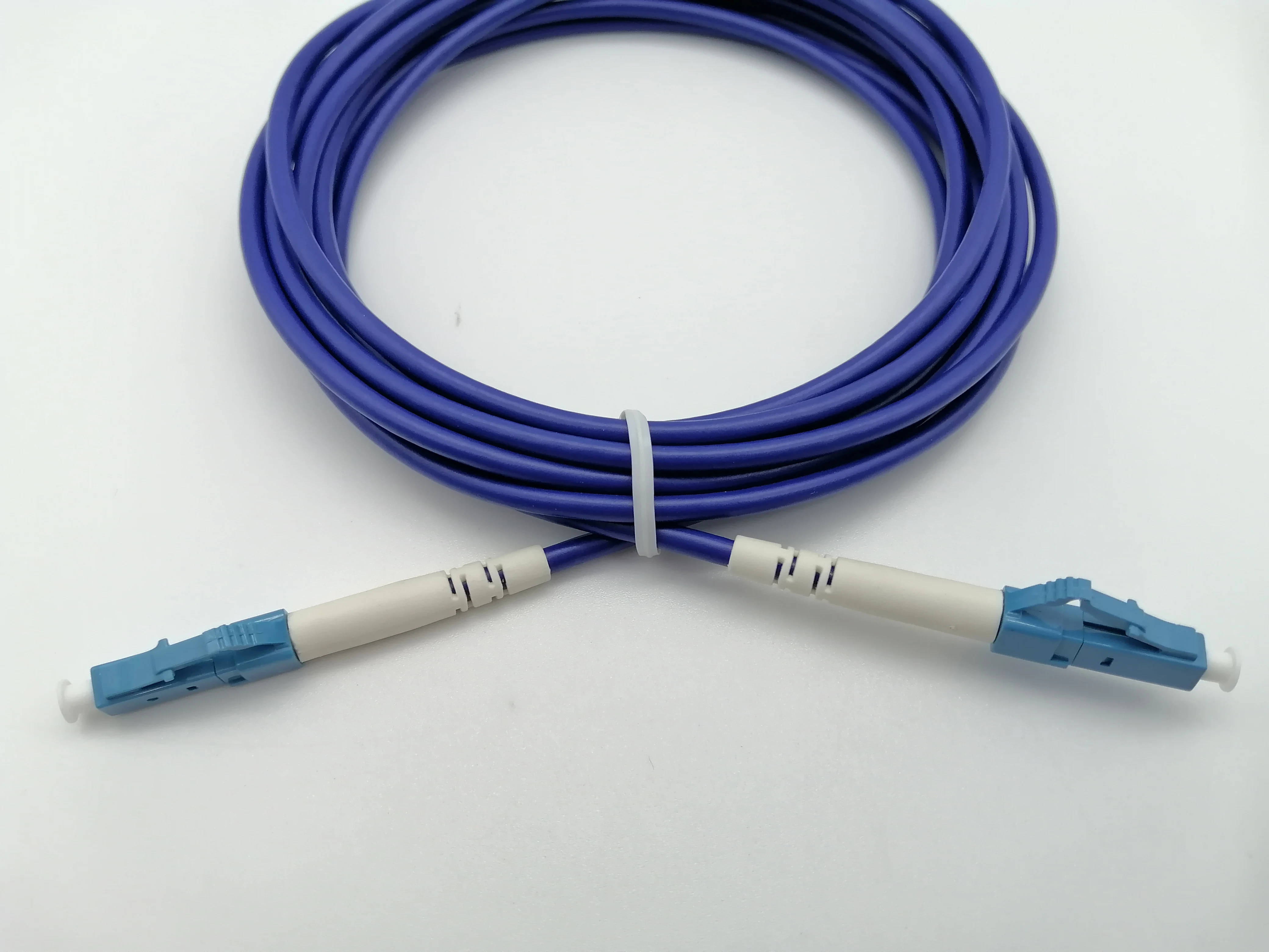LC to LC simplex single mode Armored fiber jumper optical fiber lead fiber optic fatch cord