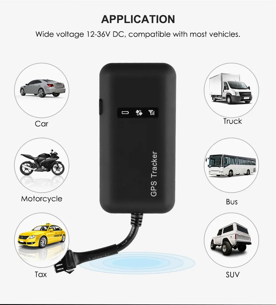 GPS-трекер DGEGOO DYEGOO GT02A платформа для отслеживания в режиме реального времени приложение Android IOS автомобилей и