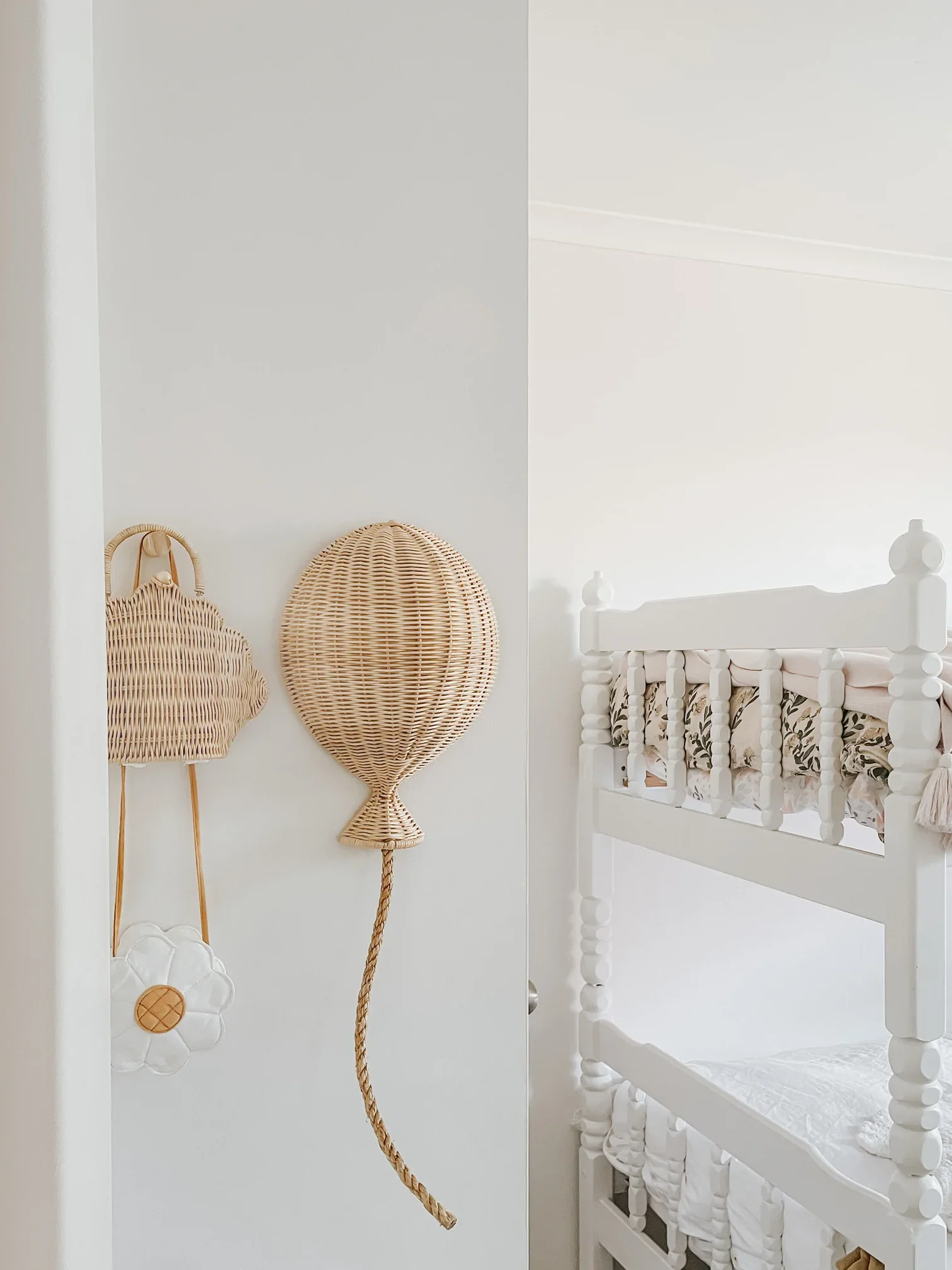 Rattan Balloon Wall Decor Handcrafted Rattan Balloon For Kids Room Decor Wicker Decorative Balloon For Nursery