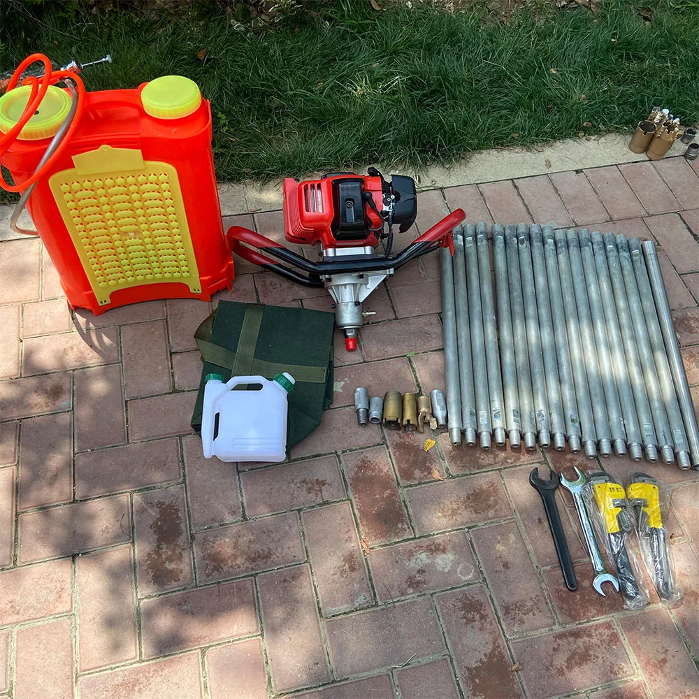 Gasoline drilling milling machine sets of direct factory