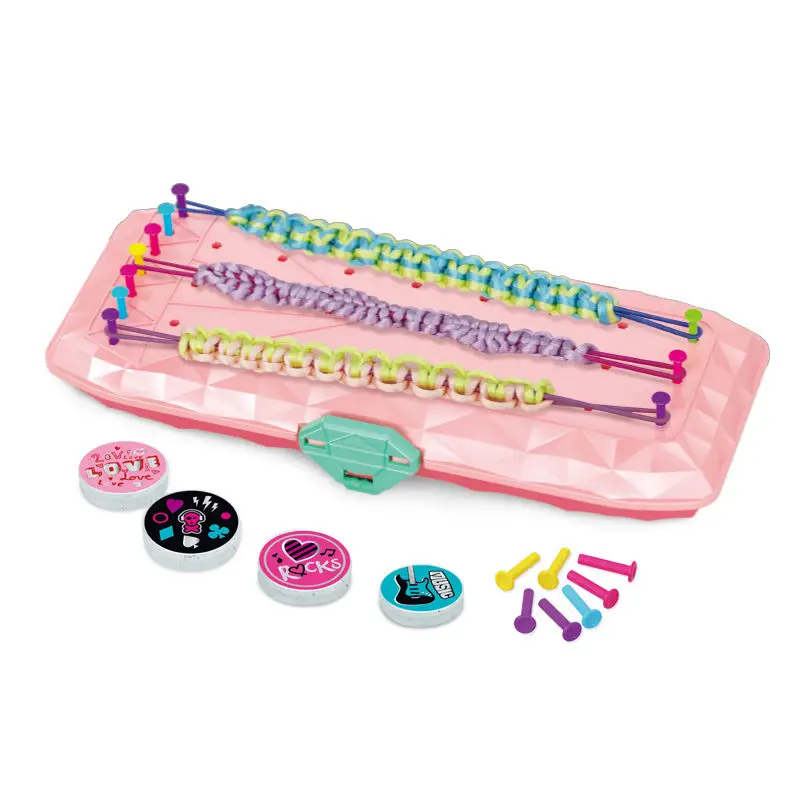 KSF Wholesale Fast Knit Custom Braided Bracelet Machine Kids Diy Toys 2023 For Girls