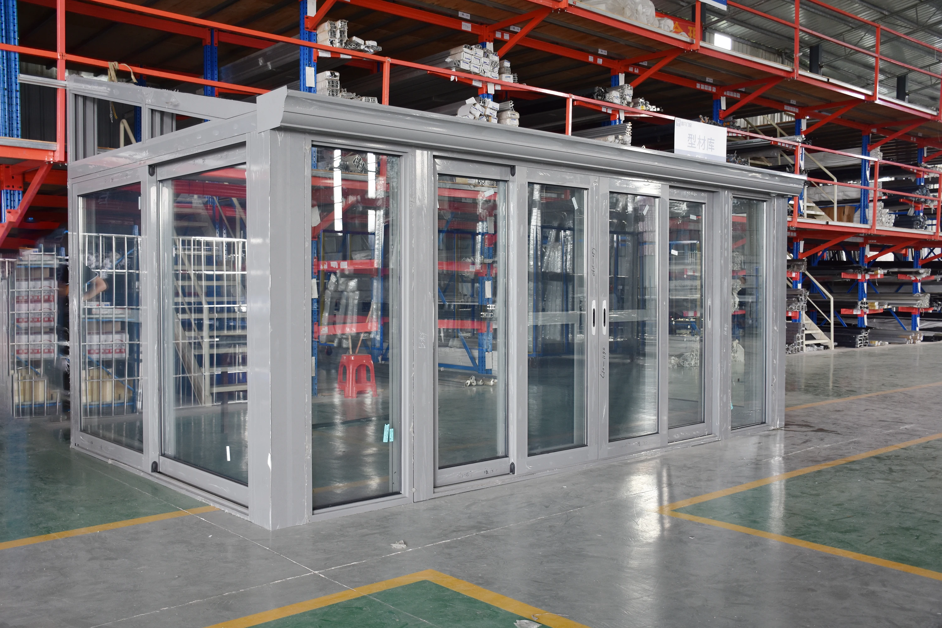 aluminium made garden summer glass houses