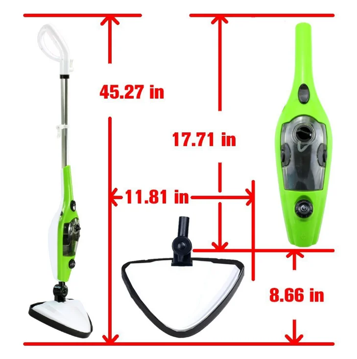 Заводская оптовая продажа OEM 1300 Вт многофункциональная электрическая Паровая Швабра X10 очиститель