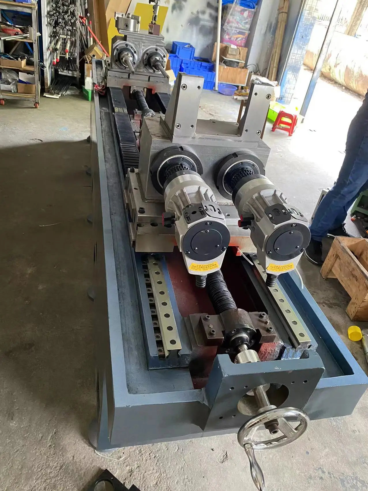 D2-16mm process steel round bar material  deep hole gun drilling machine