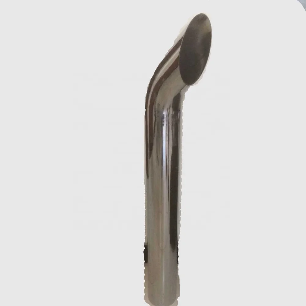 Chinese Stainless Steel Cut Diesel Exhaust Stack for Truck Parts