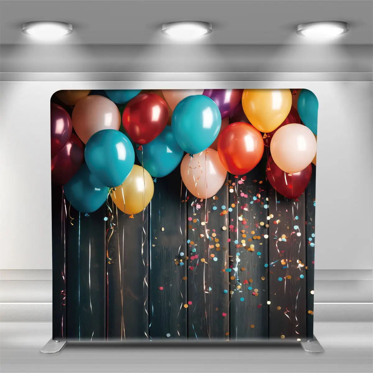 High quality Photography Background Wedding Event Stand Photo Booth Backdrop with decoration