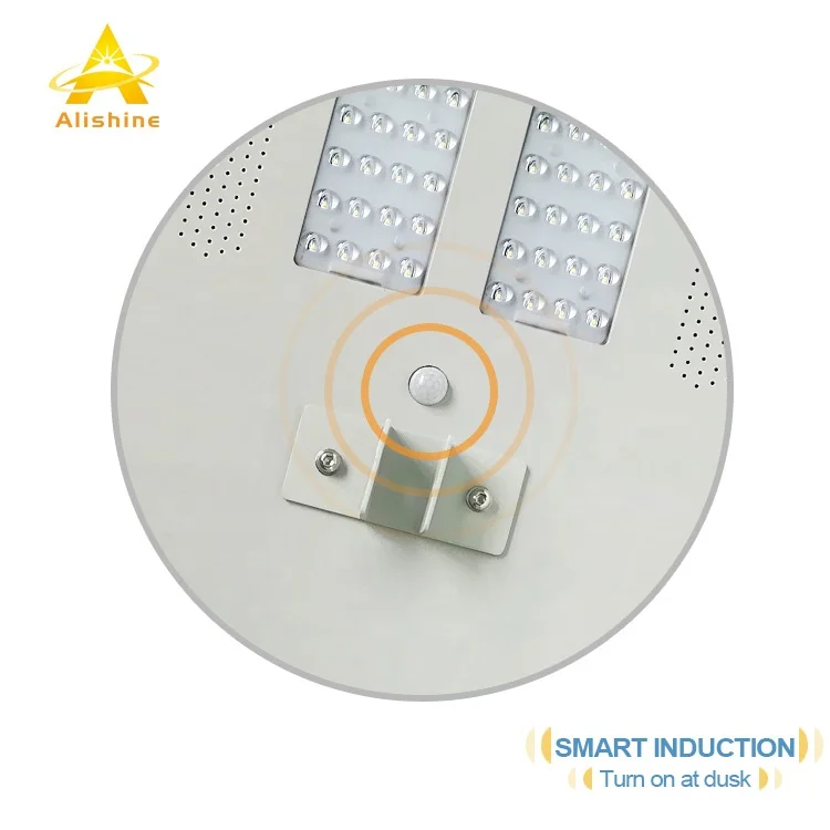 Solar Street Light 80W Solar Outdoor Motion Sensor Dusk to Dawn Solar Light with Remote Control IP65