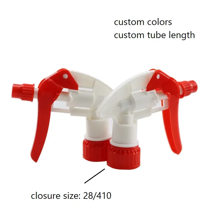 Hot Sale Plastic Sprayer Mini Plastic Spray Nozzle 28/400 28/410 PP Trigger Sprayer For Chemicals