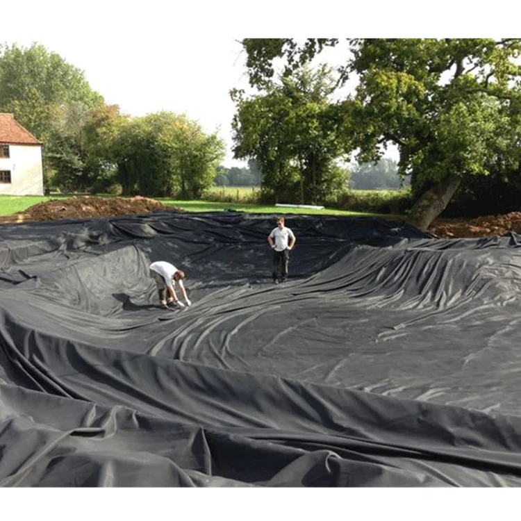 Flexible Garden Tarpaulins 1.5mm 12x30 Pond Liner Astm Standard Geomembrane Epdm