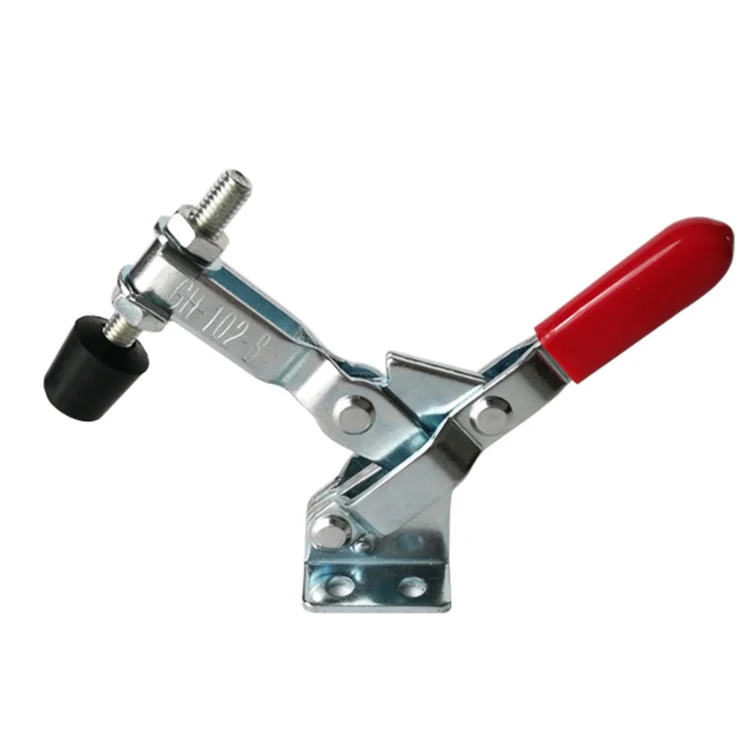 Custom Toolbox Heavy Duty Quick Toggle Clamp Zinc Plated Mild Steel Vertical Toggle Clamp For Factory Boxes