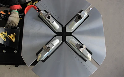 tire changer and wheel balancing machine combo