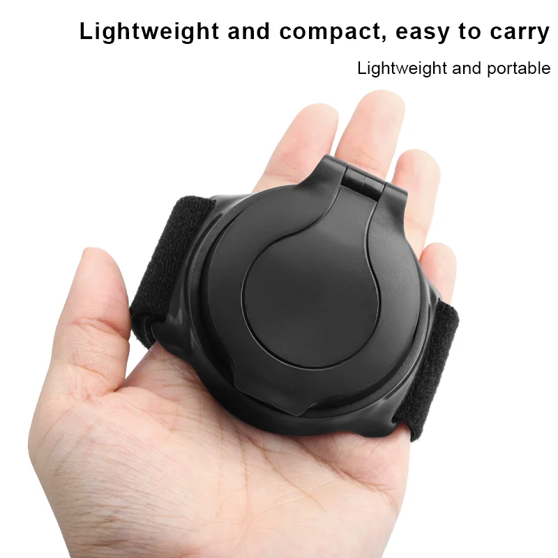 RIDERACE Foldable Rearview Mirror 360 Degrees Rotating Bike Wrist Mirror Safety Riding MTB Retroreflector Cycling Accessories