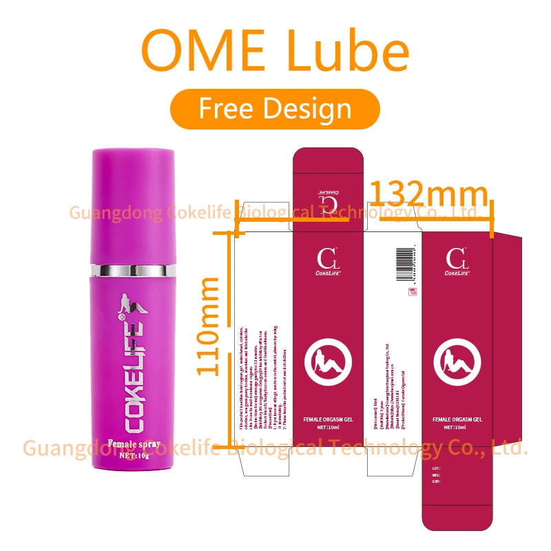 CokeLife 10g Sexual Exciting Lubricant Women Sexual OME Packaging Increase Sexual Desire For Women
