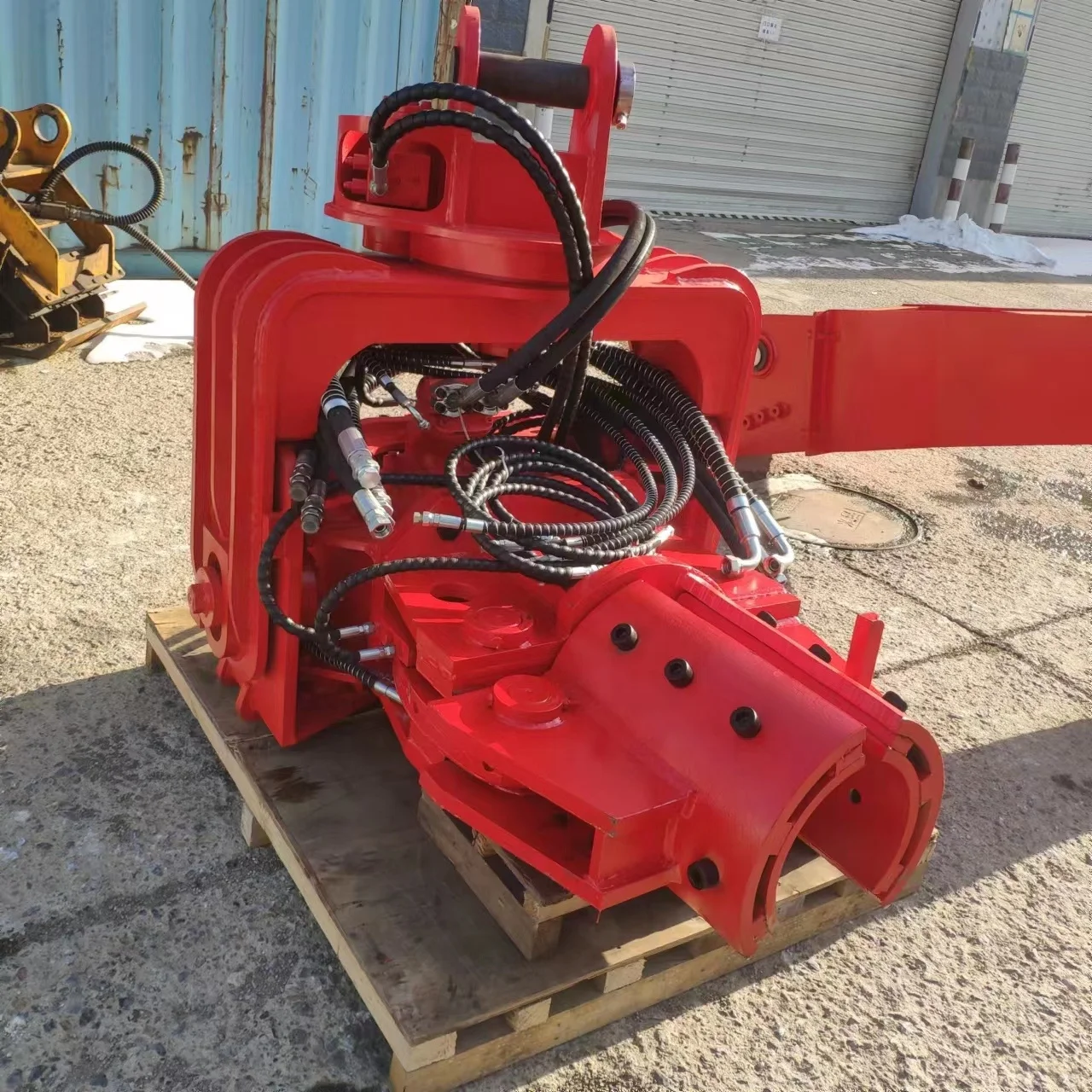 excellent hydraulic vibrating hammer vibratory pile driver hammer for excavator