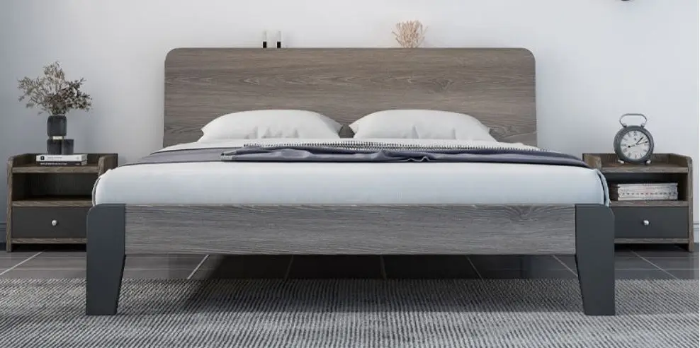 Горячая Распродажа индивидуальный 1 5 м двойной современный комплект деревянной обивки для квартиры