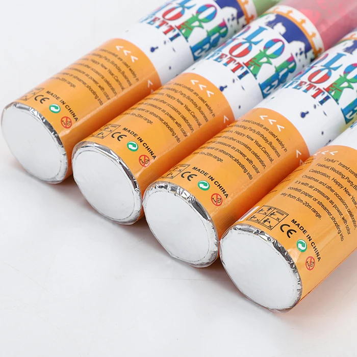 Baby Shower Party Supplies Wedding Decoration Pink Blue Smoke CE Gender Reveal Holi Powder Party Popper Confetti Cannon