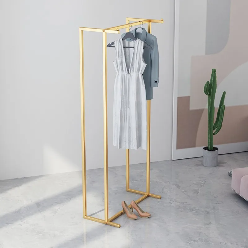 Factory direct retail store hanger retail equipment display customized high end clothing garment rack