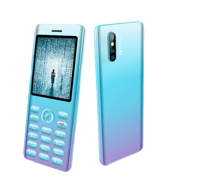 Cheapest low mobile phone max3 2.4 inch  bar mobile Phones support MP3/MP4 FM camera