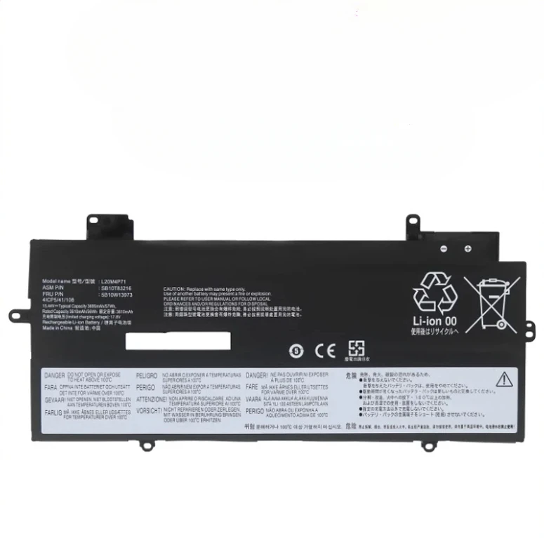 L20M4P71 L20C4P71 Laptop Battery for Lenovo ThinkPad X1 Carbon Gen 9 10 Yoga 6th 7th 6 7 Series L20D4P71 L20L4P71