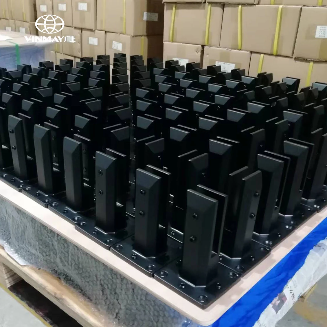 High Quality Balustrade Frameless Glass Railing Fittings Stainless Steel Swimming Pool Glass Fixing 316 Mirror Square Spigot