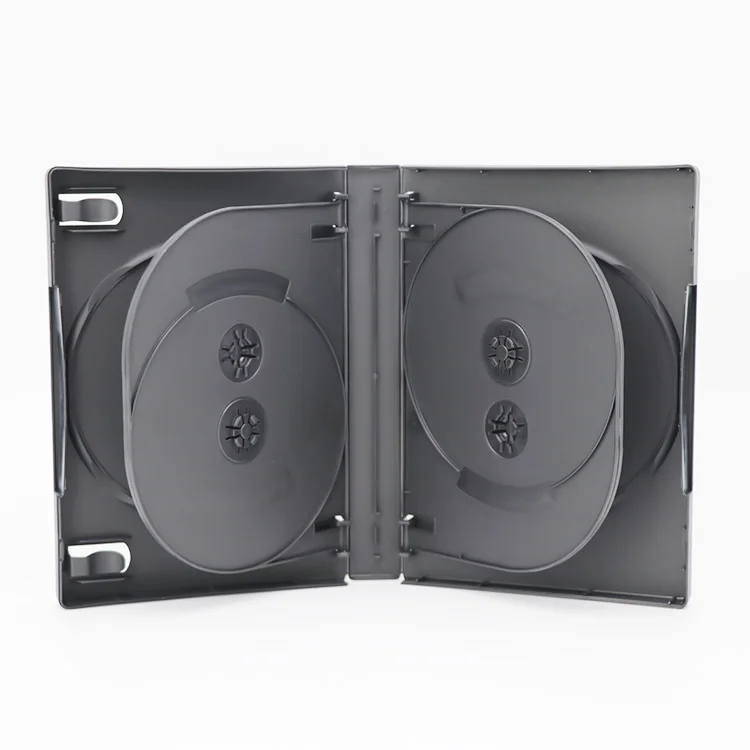 33mm DVD Empty Protective Case with Film PP Plastic CD Case 35MM 25mm PP Packing DVD Case Storage Disc 22mm DVD Box