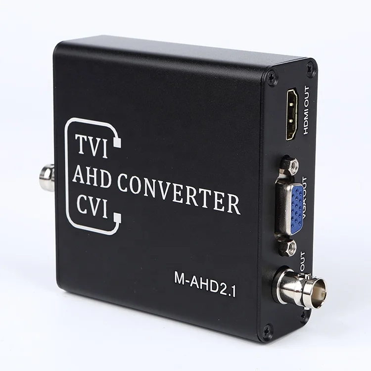 AHD/TVI/CVI/CVBS  Audio Converter Analog Flexible Display Connected To Audio Rf Output Video Capture Card