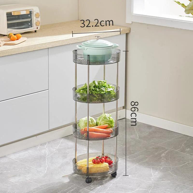 Stainless Steel Kitchen Shelf Storage Organizer Rack On Wheels For Sale