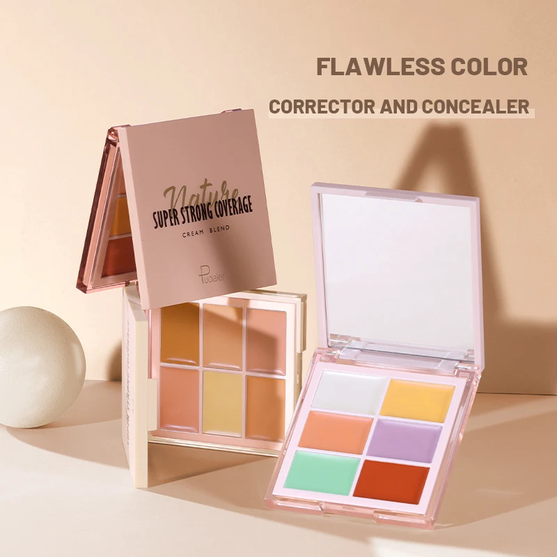 OEM/ODM Private Label Long-lasting Concealer Palette Full Coverage Concealer Vegan Waterproof Face Makeup
