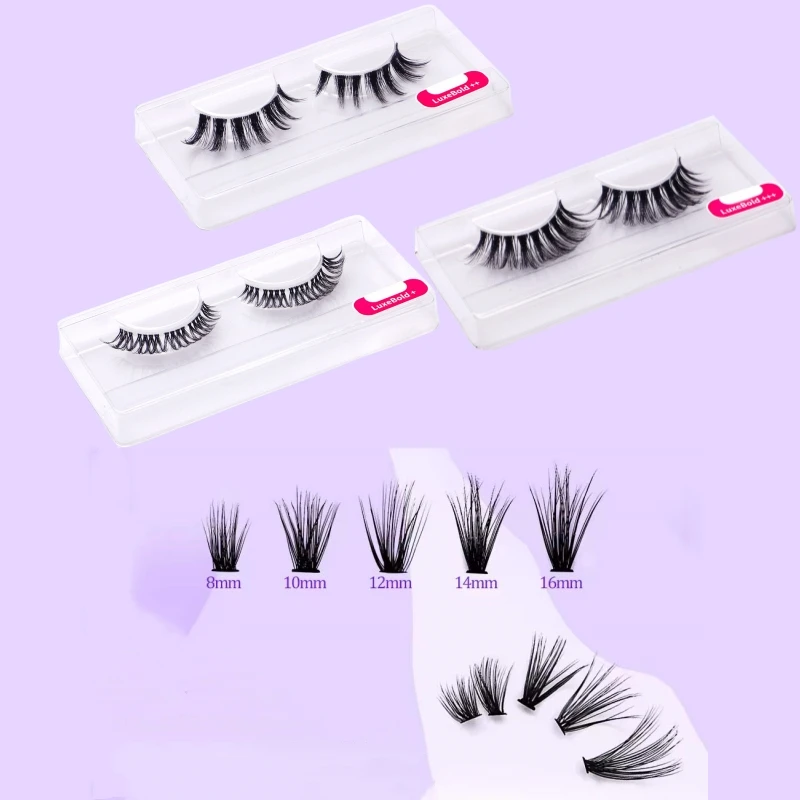 VEYES wholesale natural style professional crystal diy lash extension kit d curl digital instrument cluster with ce certificate