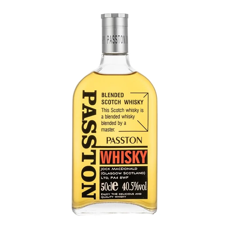 Passton Pouch Pocket Bottle Nosing Glass Metal Funnel Measurements Making Machine Whiskey Johnny Walker Black Label Whisky