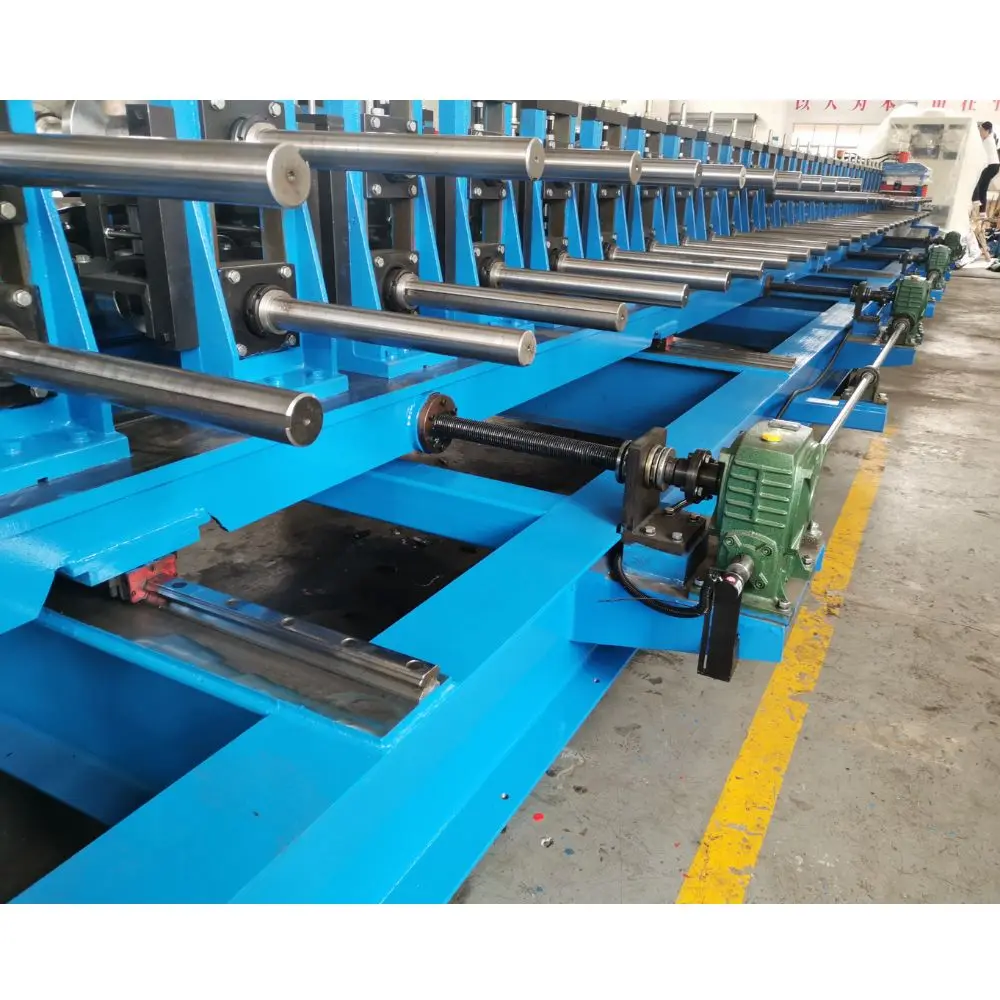Australia Popular Multiple Sizes 100-600mm Width Adjustable Perforated Electric C Channel Cable Tray Roll Forming Machine