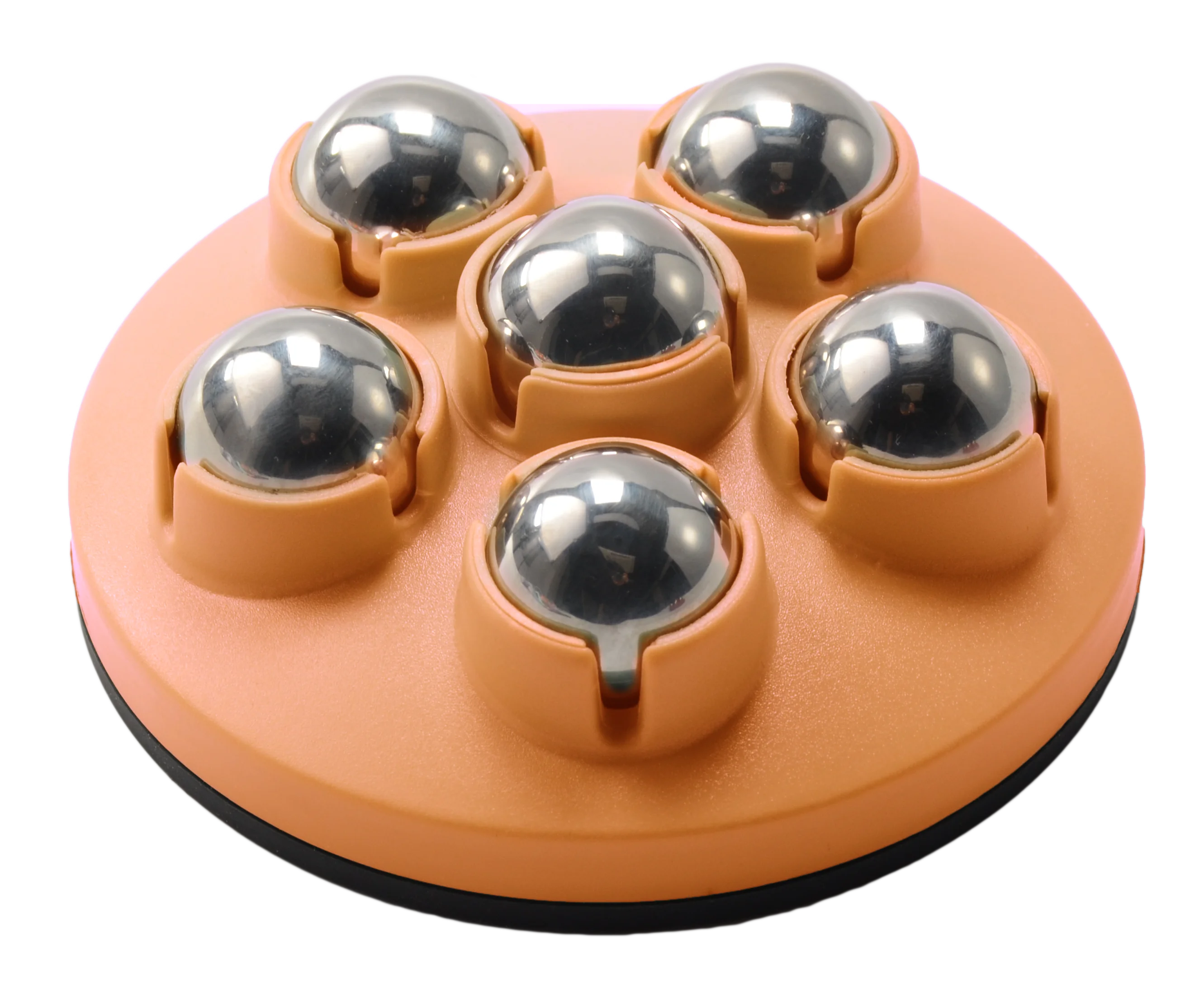Unique Design 6 Balls Foot Massage Balls Stainless Steel Teeter Massage Roller Ball