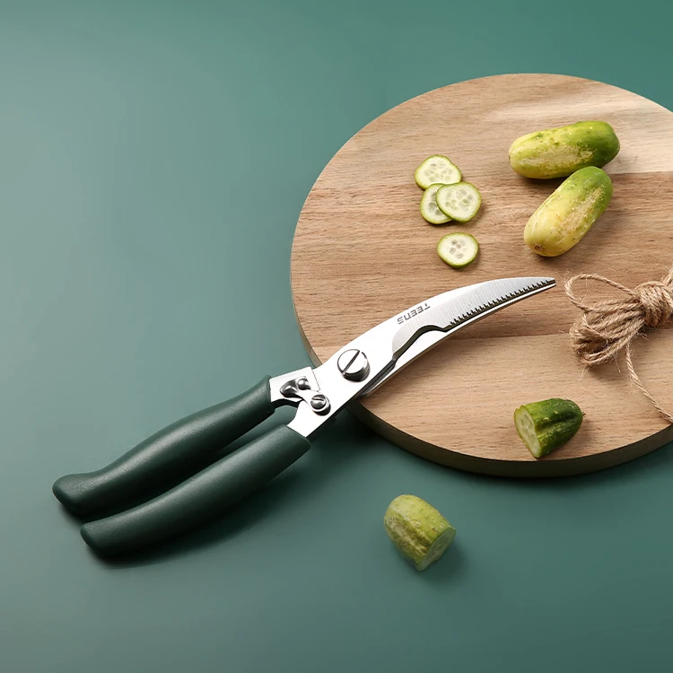 Heavy Duty kitchen scissors Poultry Shears For Bone, Chicken, Meat, Fish, Seafood, Vegetables.
