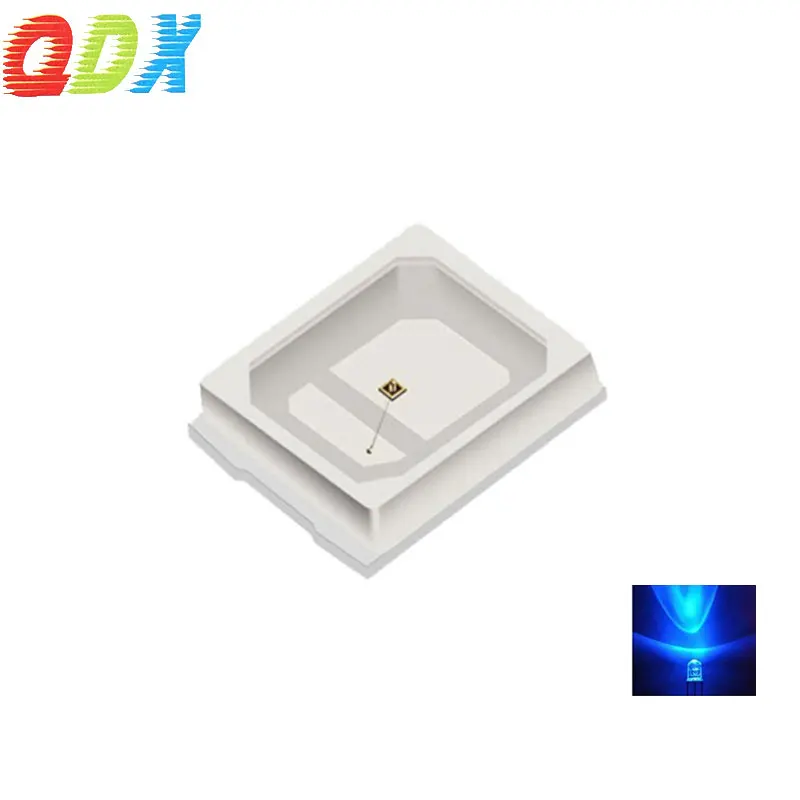 China high quality  surface mounted ultra high bright  smd 2835 blue led encapsulation series 1000pcs