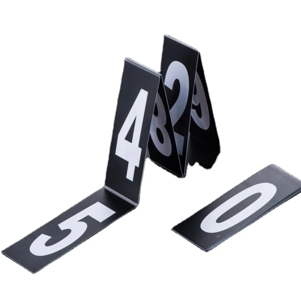 Складная раскладная Таблица с числами отображение цены в супермаркете на доске