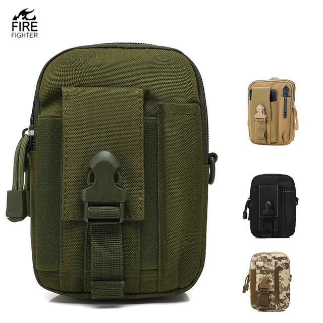 Outdoor Waterproof Mobile Phone Fanny Pack Wear Belt Hanging Bag Tactical Fanny Back Tactical Shoulder Bag