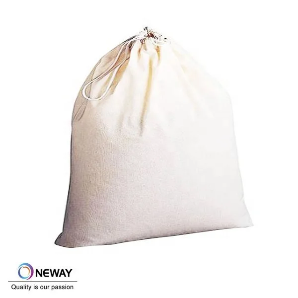 
Calico Cotton Drawstring Bags 