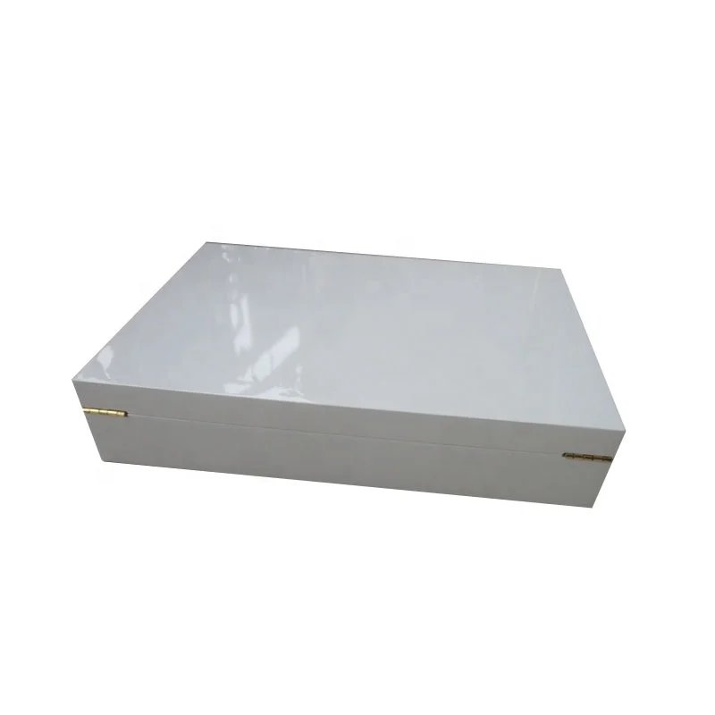 White Piano Lacquer Wooden Box YIXING3800