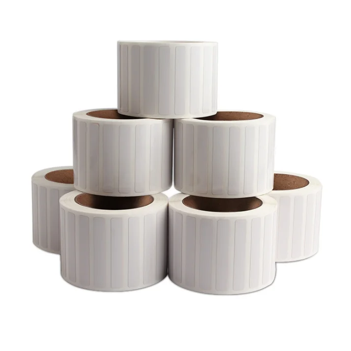 Inkjet Print Label Paper Label Sticker Paper White PP Transparent PVC Pet Self Adhesive Vinyl Label Sticker jumboo roll