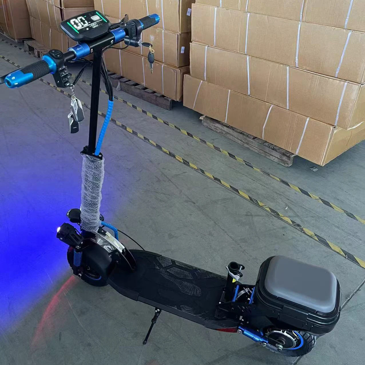 NEW Electric Scooters With Storage Box China Factory Wholesale E Scooter For Adults Custom Color And Seat 800W Popular Escooter