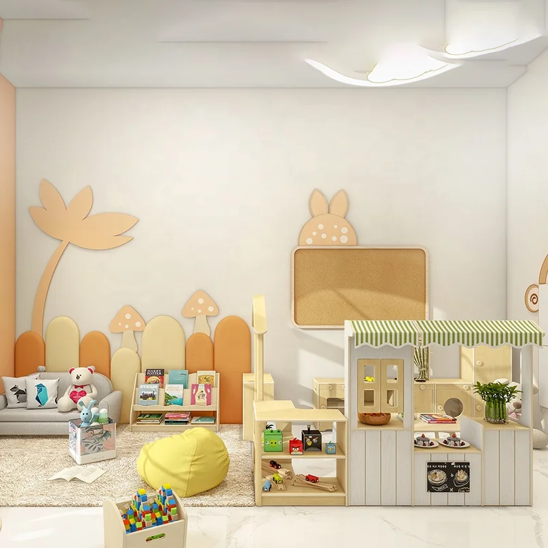 Kindergarten Montessori Classroom Design with Premium Preschool Furniture and Daycare Furniture Wholesale
