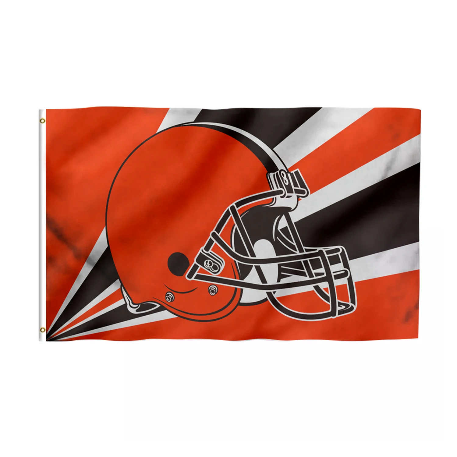 Promotional Product NFL Cleveland Browns Flags 3x5ft 100% Polyester Super Bowl custom 3*5ft Cleveland Browns Flags