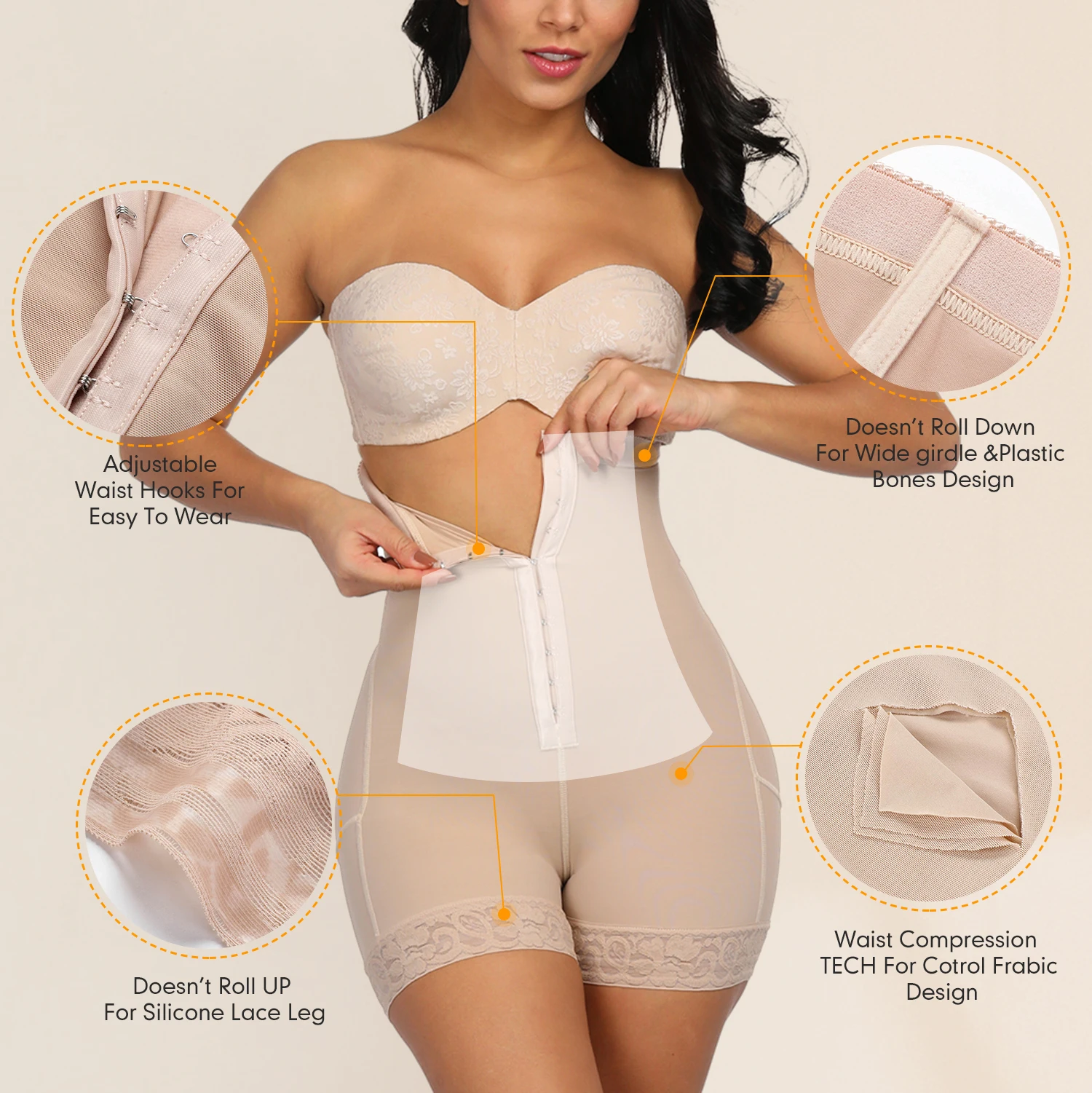  Оптовая продажа Body Shaper молния пуш-ап Боди женское тонкое Корректирующее белье боди Mujer потеря веса нижнее корсет для формирования