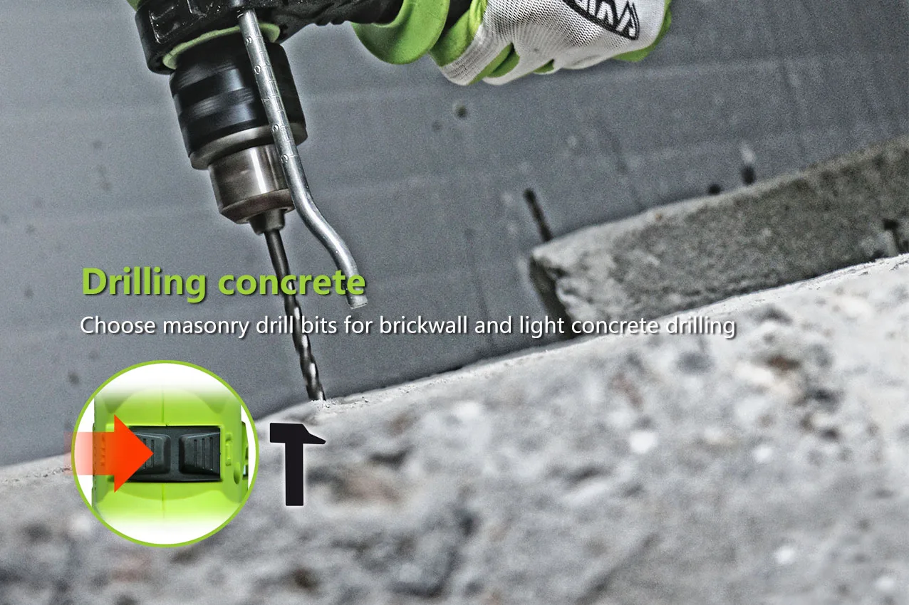 VIDO cheap cost 230v 13mm variable speed switch electric impact drill