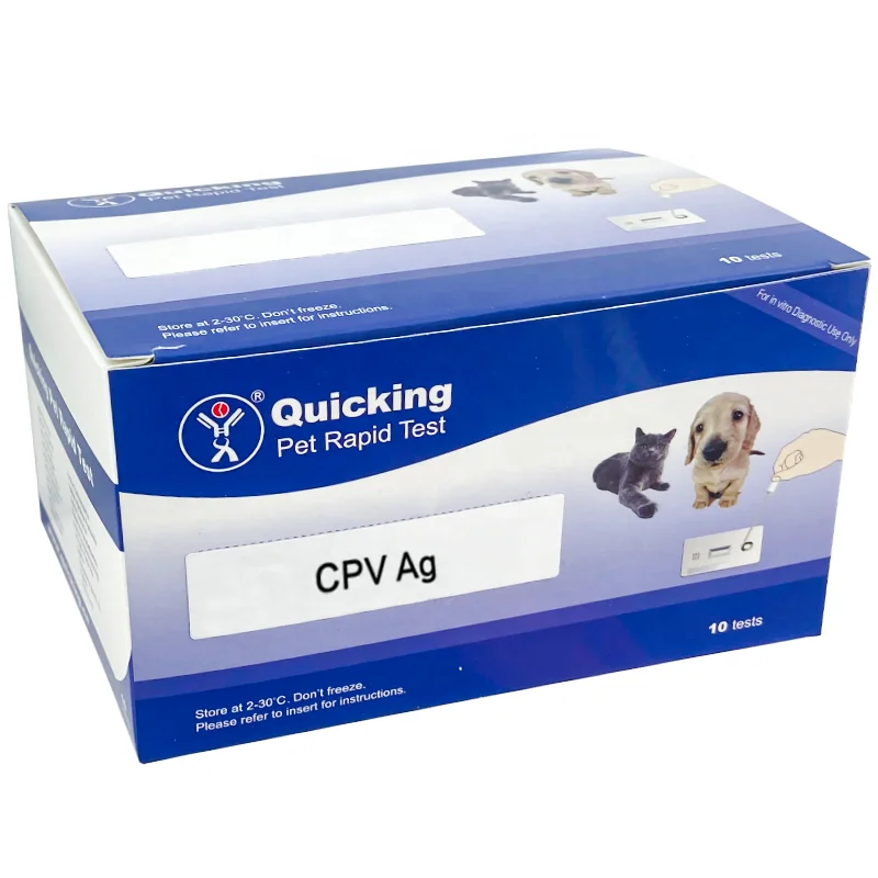 Быстрый тест ветеринарный набор для собак CPV/quicking pet экспресс-тест (CPV ag) обнаружения парвовируса