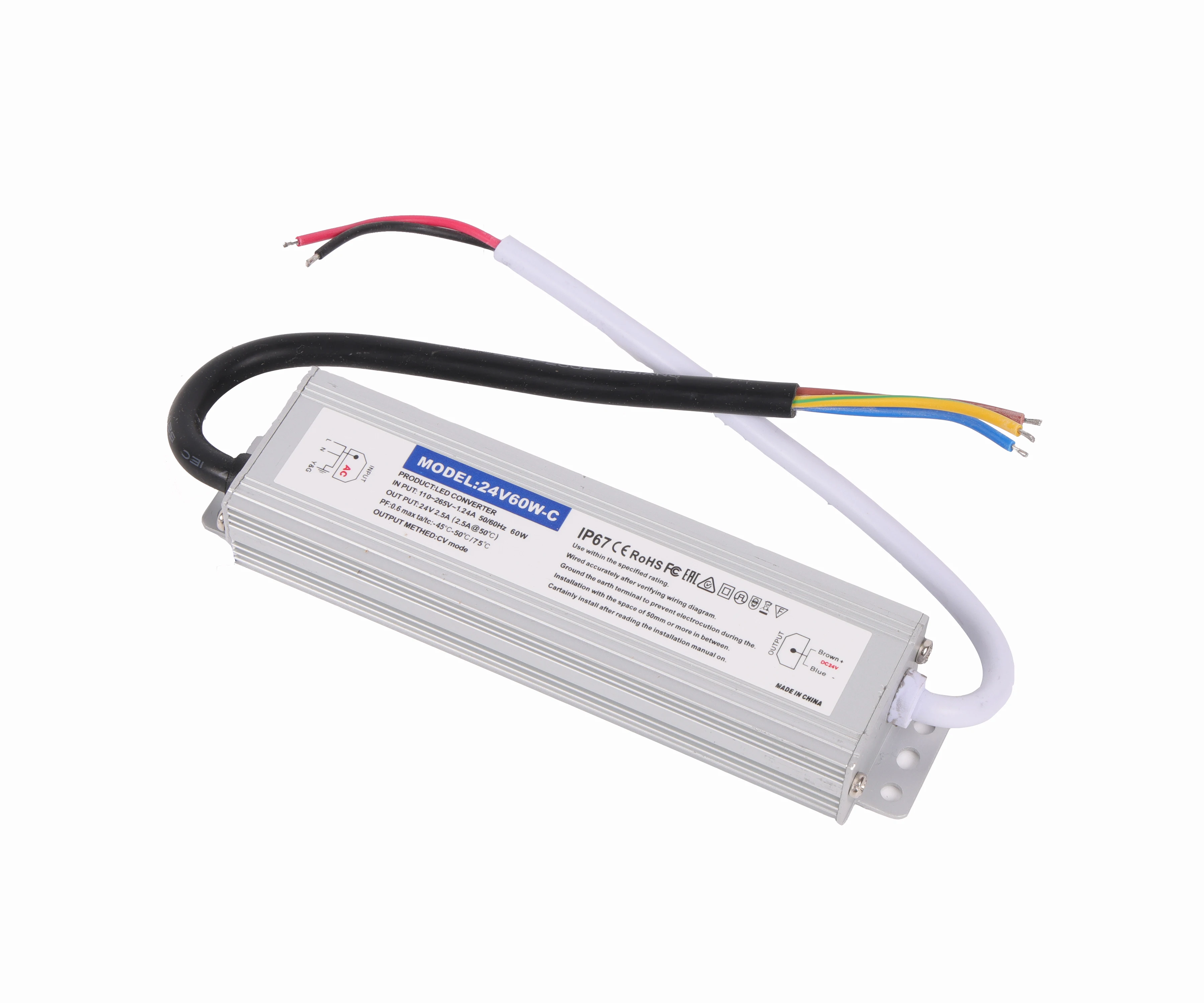 60W 80W 100W 200W 300W 400W Led Bulb Driver DC 12V 24V Aluminum Shell Waterproof IP67 Switching Power Supply led Driver