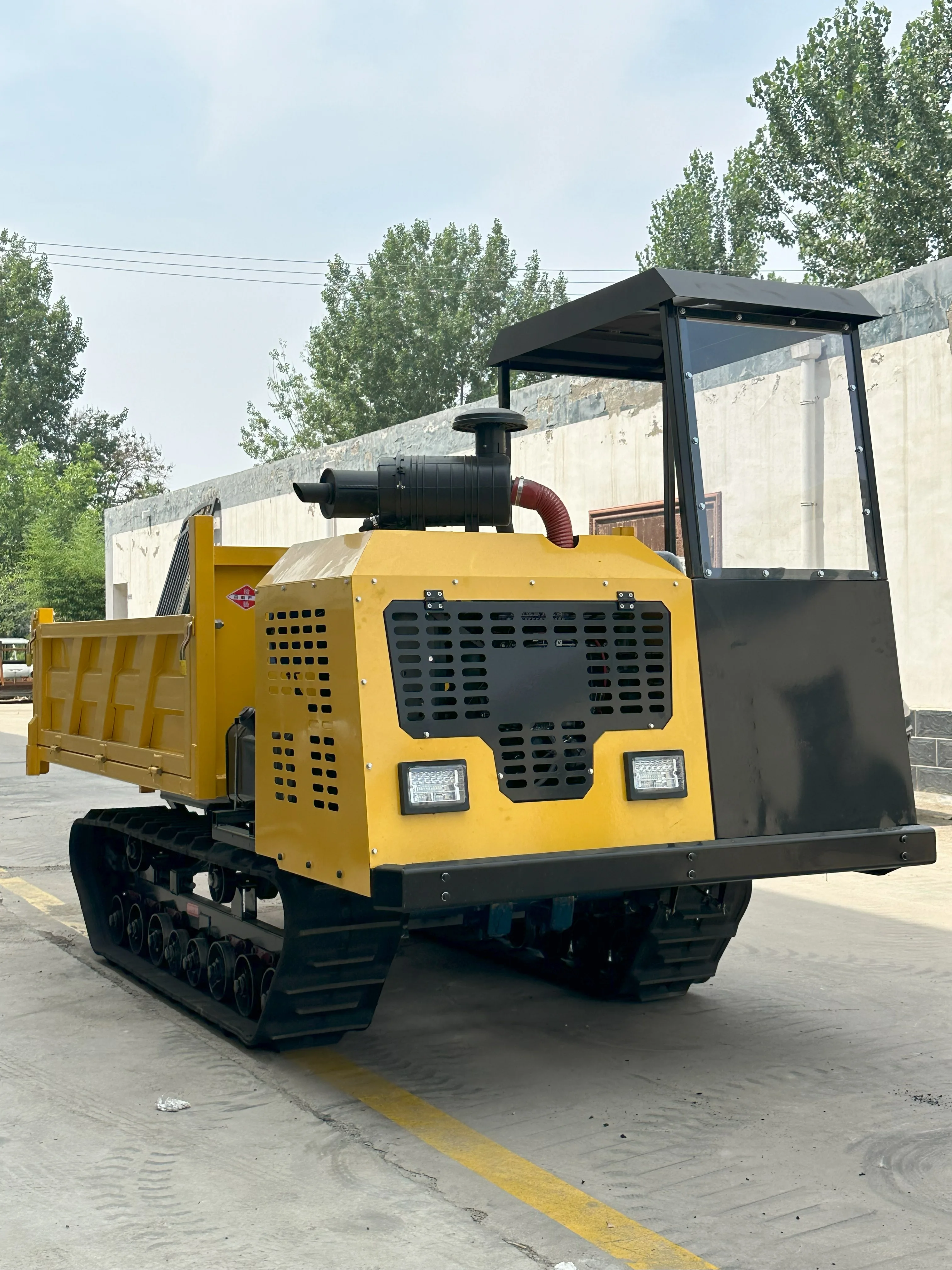 New Good Working Condition Agriculture Forestry Orchard Carrier Diesel Self Loading Mini Dumper